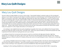 Tablet Screenshot of marylouquiltdesigns.com
